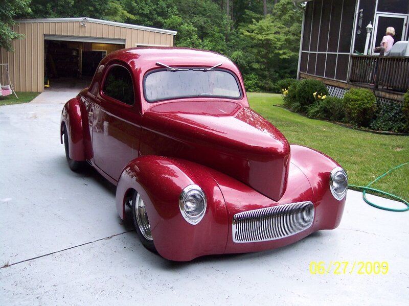 Red Custom Coupe