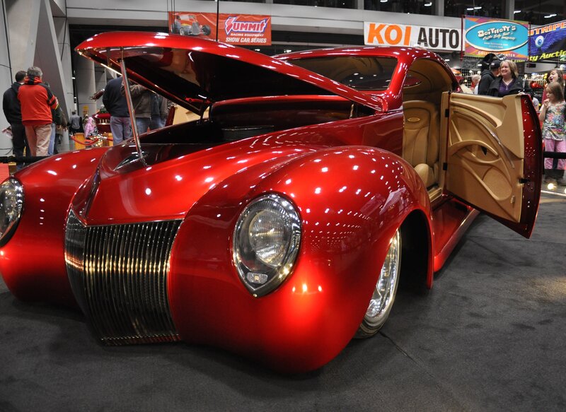 Red Custom Hot Rod — Showcase, Photograph