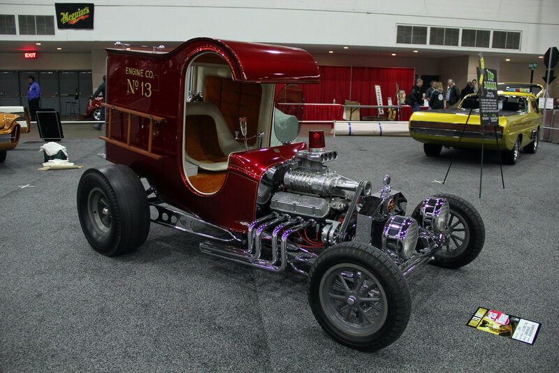Red Custom Hot Rod — Showroom