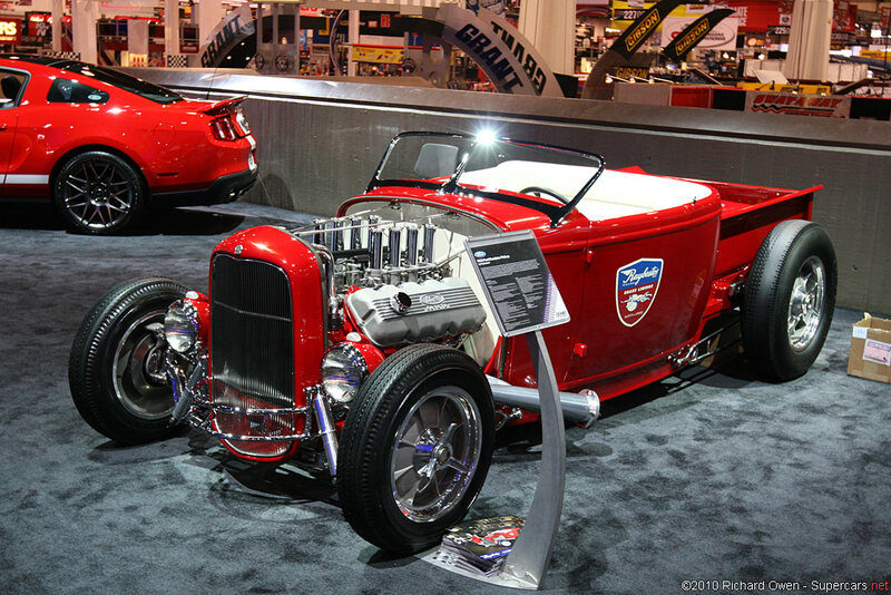 Red Custom Hot Rod