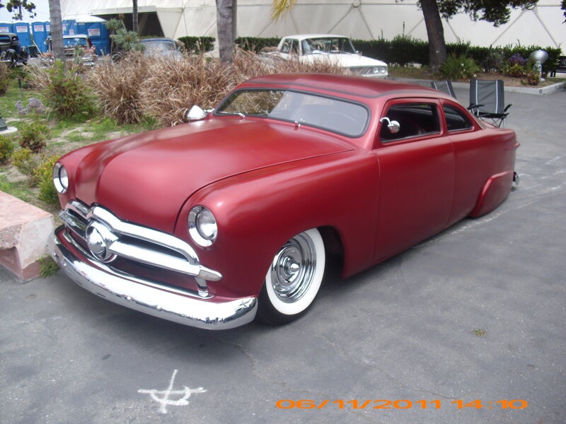 Red Custom Lowrider Car