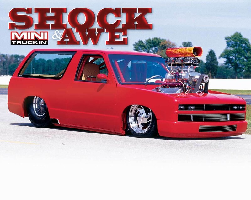 Red Custom Mini Truck