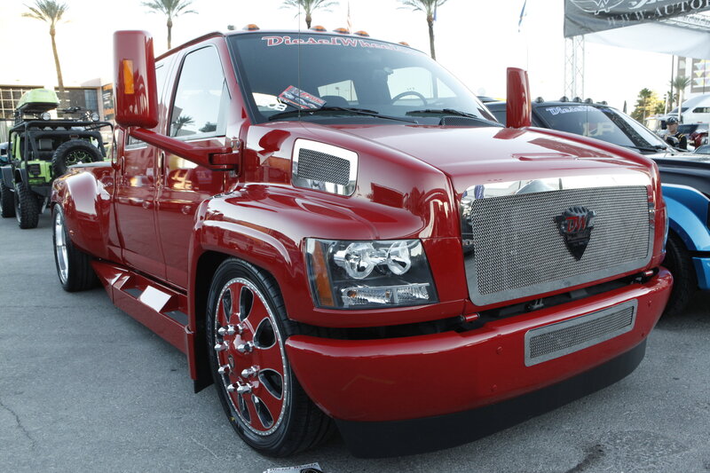 Red Custom Pickup Truck — Showcase