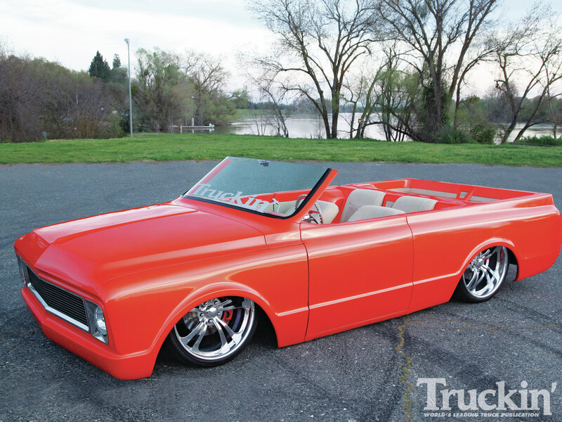 Red Custom Truck — Calm