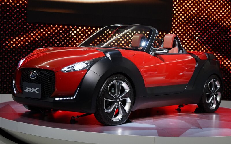 Red Daihatsu concept car