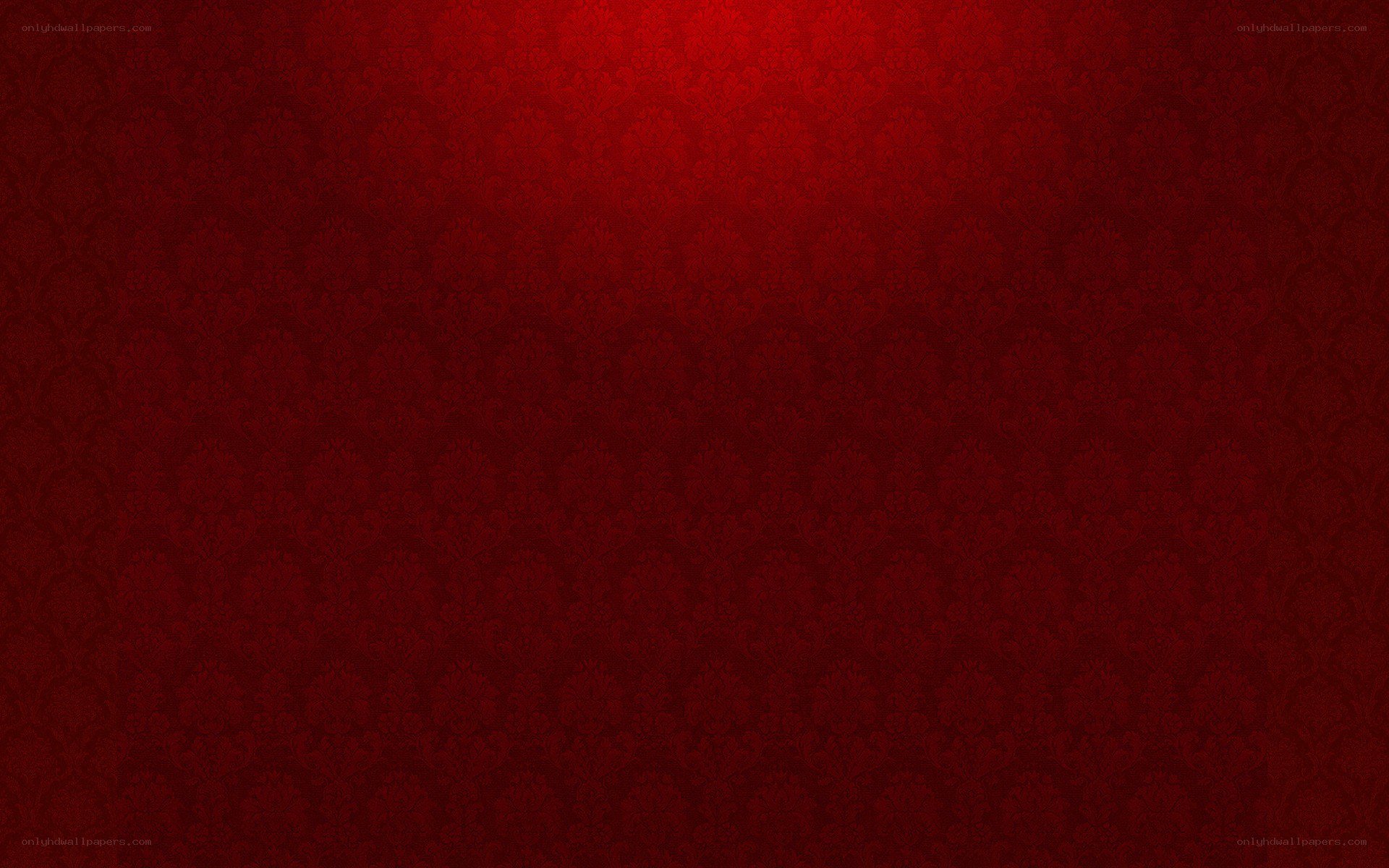 red damask pattern background