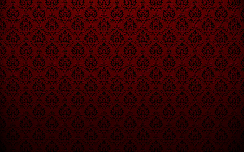 red damask pattern background