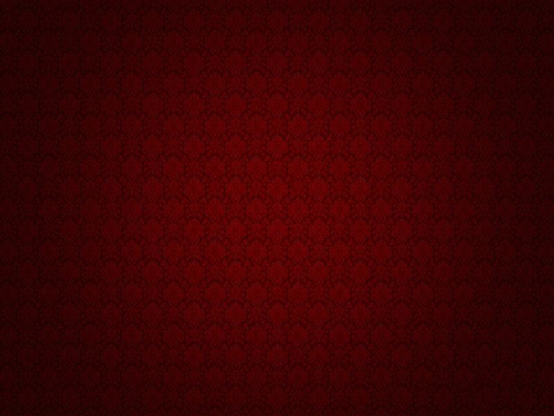 Red Damask Pattern — Dark, Abstract