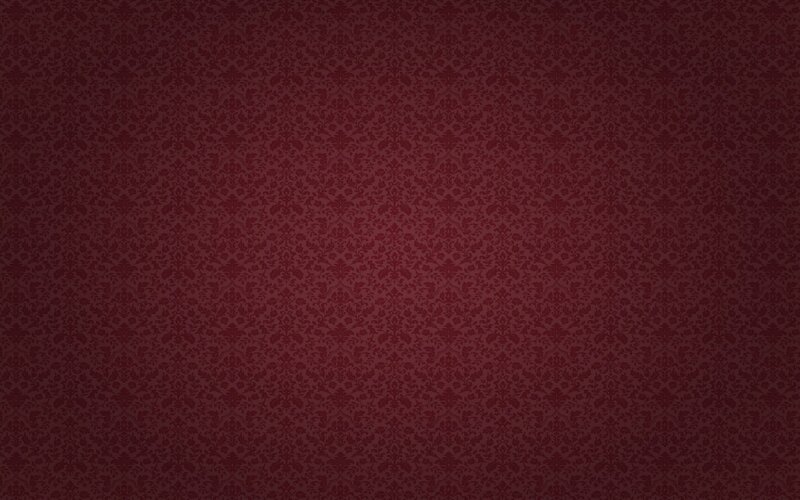 Red Damask Pattern — Maroon