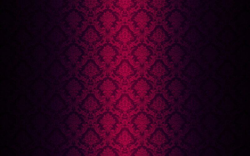 red damask pattern wallpaper