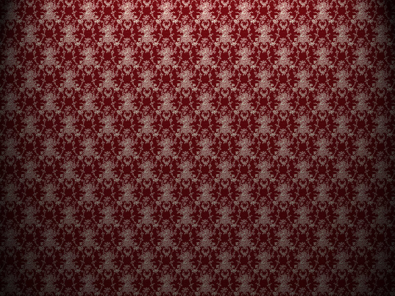red damask wallpaper pattern