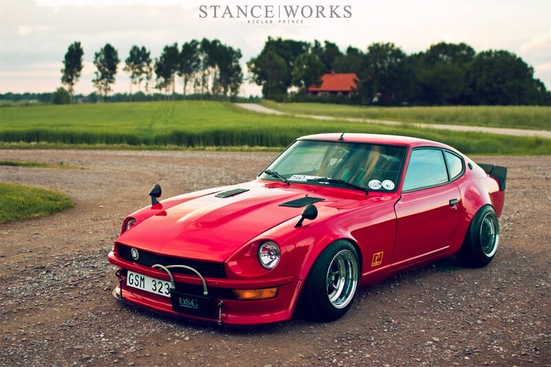 Red Datsun 240z Car — Serene