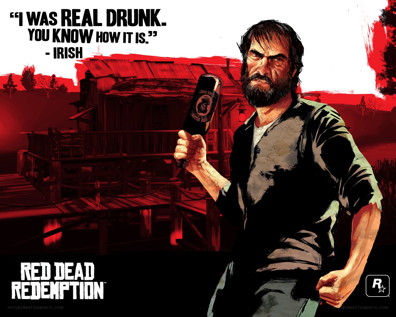Red Dead Redemption character art