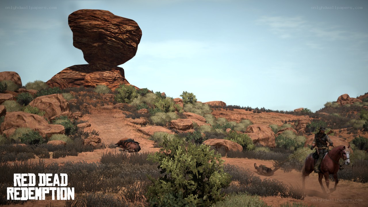 Red Dead Redemption gameplay scene