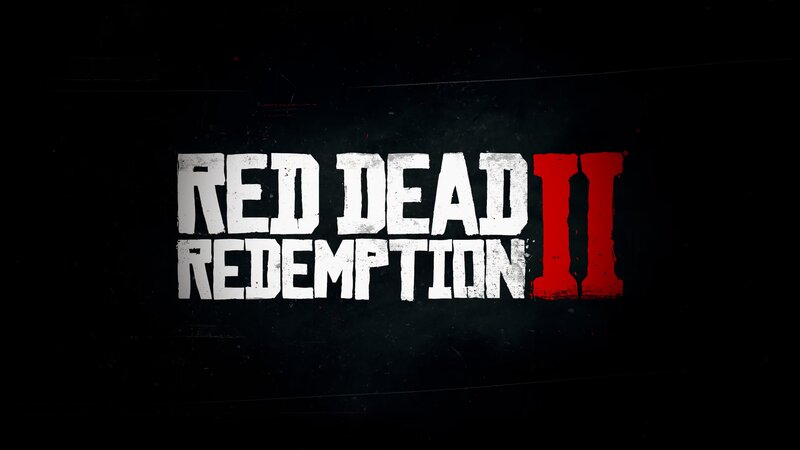 Red Dead Redemption II Logo — Black