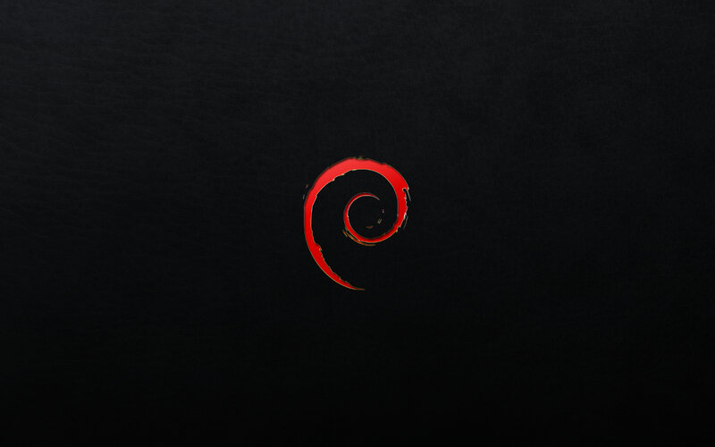 Red Debian Logo — Neutral