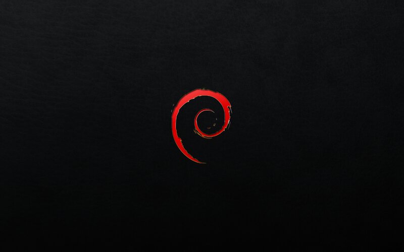 Red Debian Logo