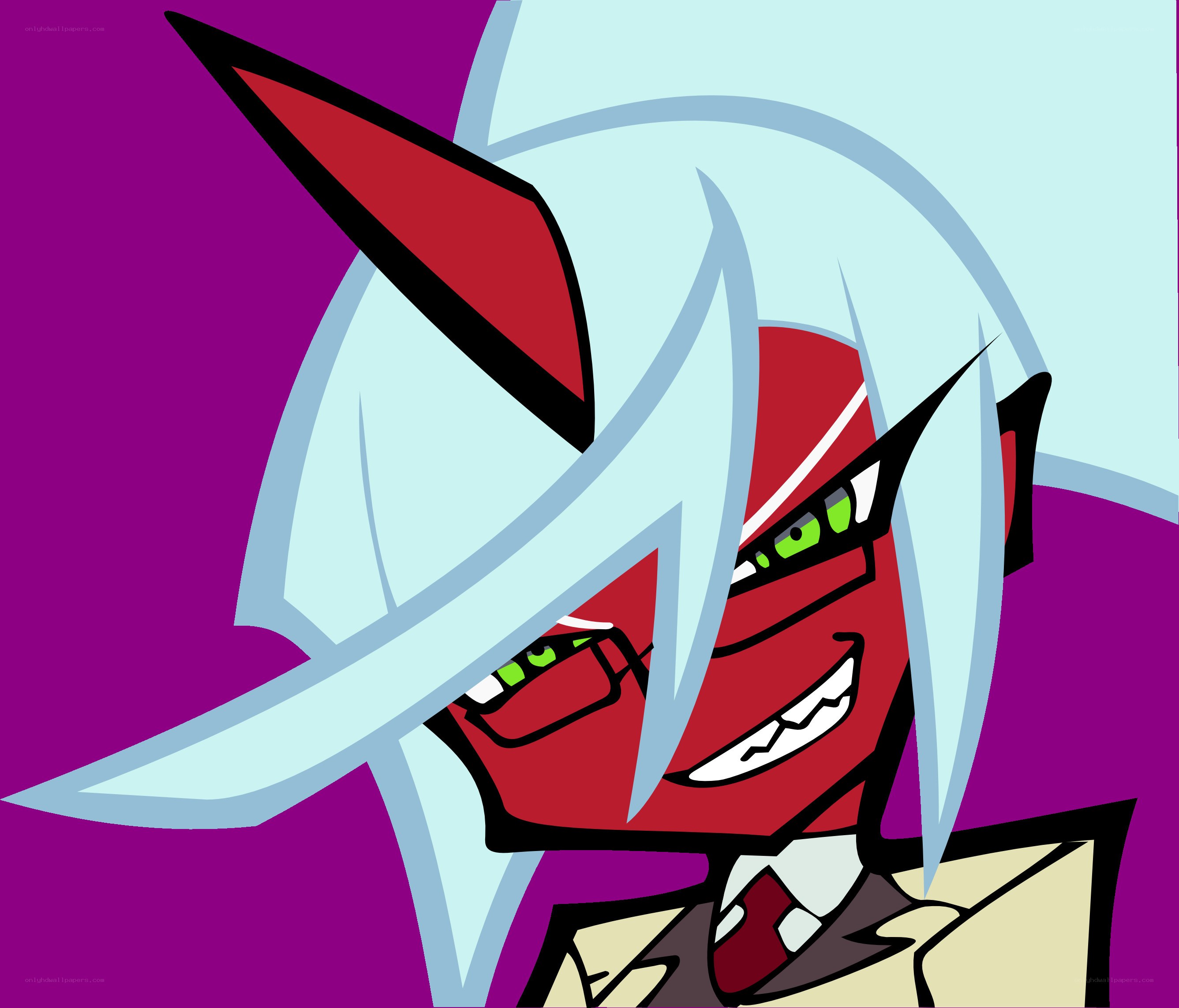 red demon character portrait
