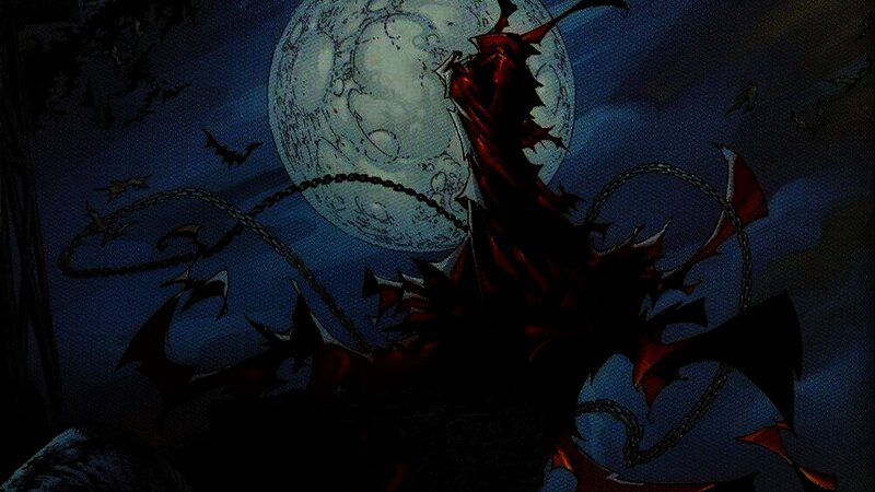 Red Demon with Chains