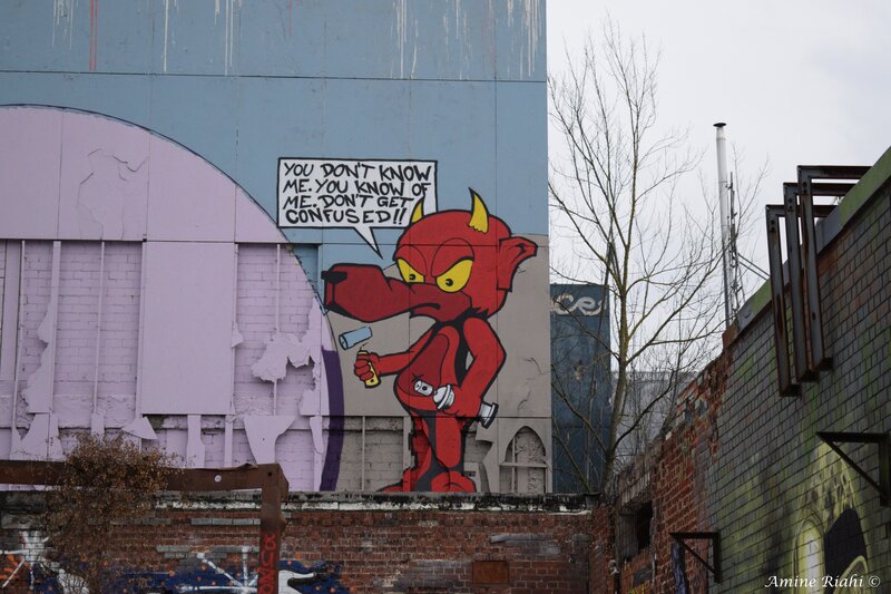 Red Devil Character — Urban