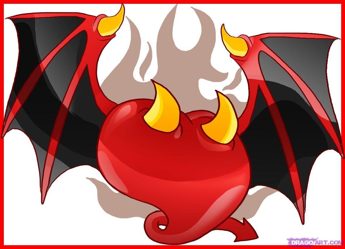 red devil heart
