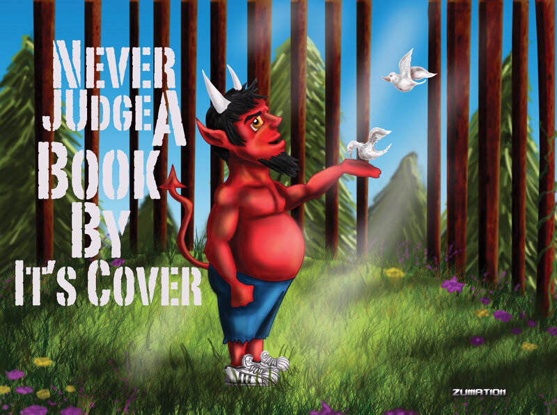 Red Devil in Forest