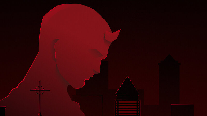 Red Devil Silhouette