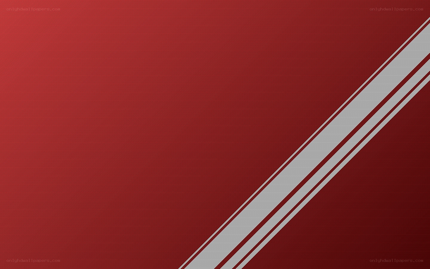 Red diagonal stripe design