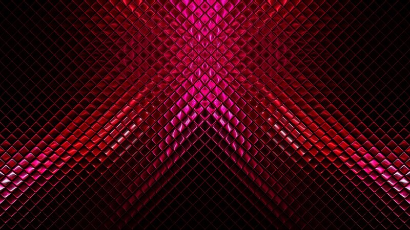Red Diamond Pattern — Dramatic