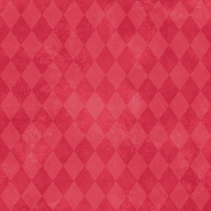 Red Diamond Pattern