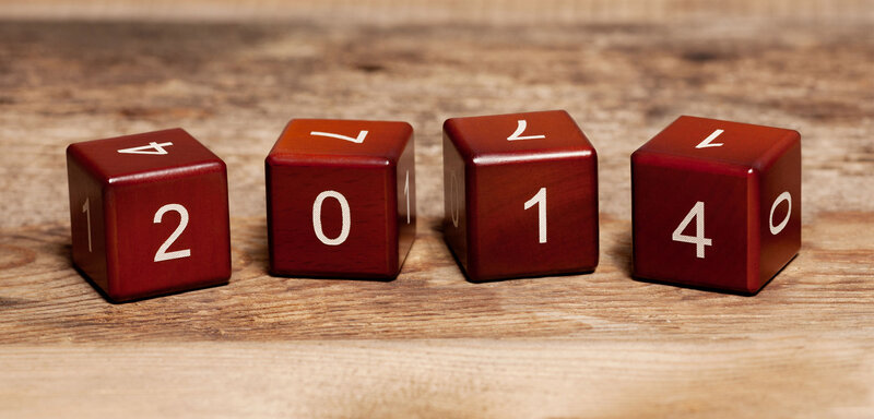 Red Dice Showing Numbers