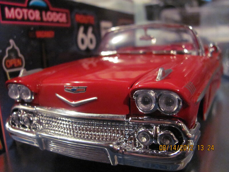 Red Die-cast Car