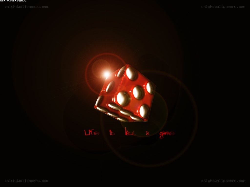 Red die with life is a game text