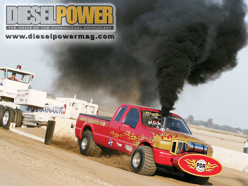 Red Diesel Truck