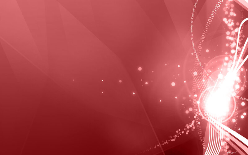 red digital binary background