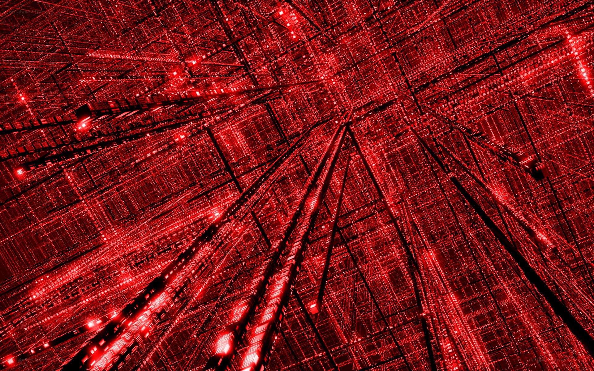 red digital grid network