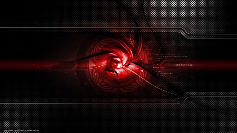 Red Digital Vortex