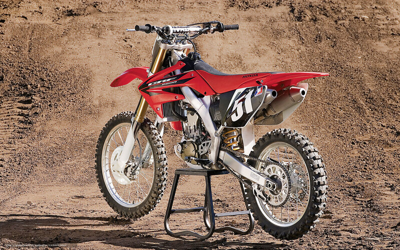 Red Dirt Bike — Outdoor