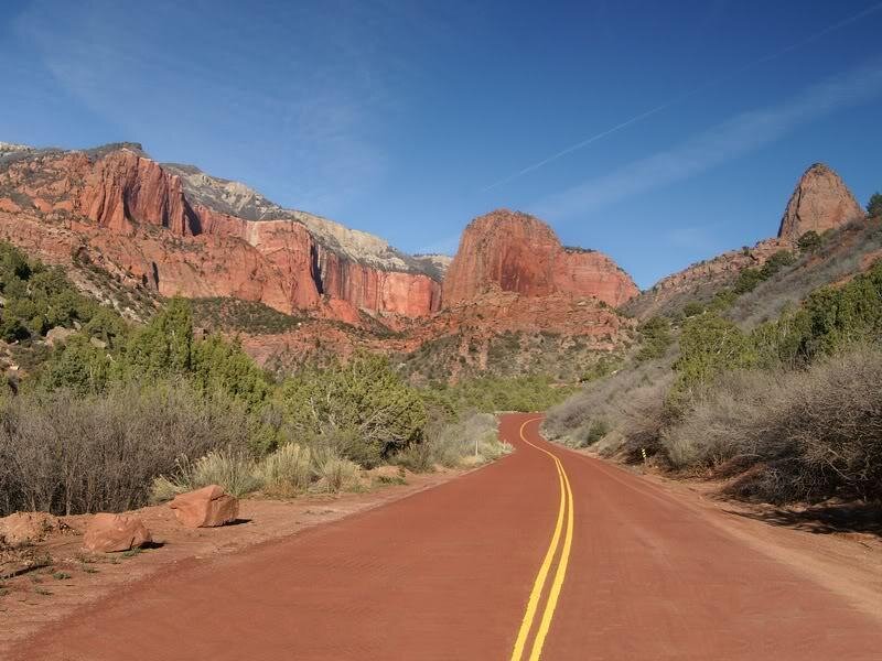 Red Dirt Road in Canyon