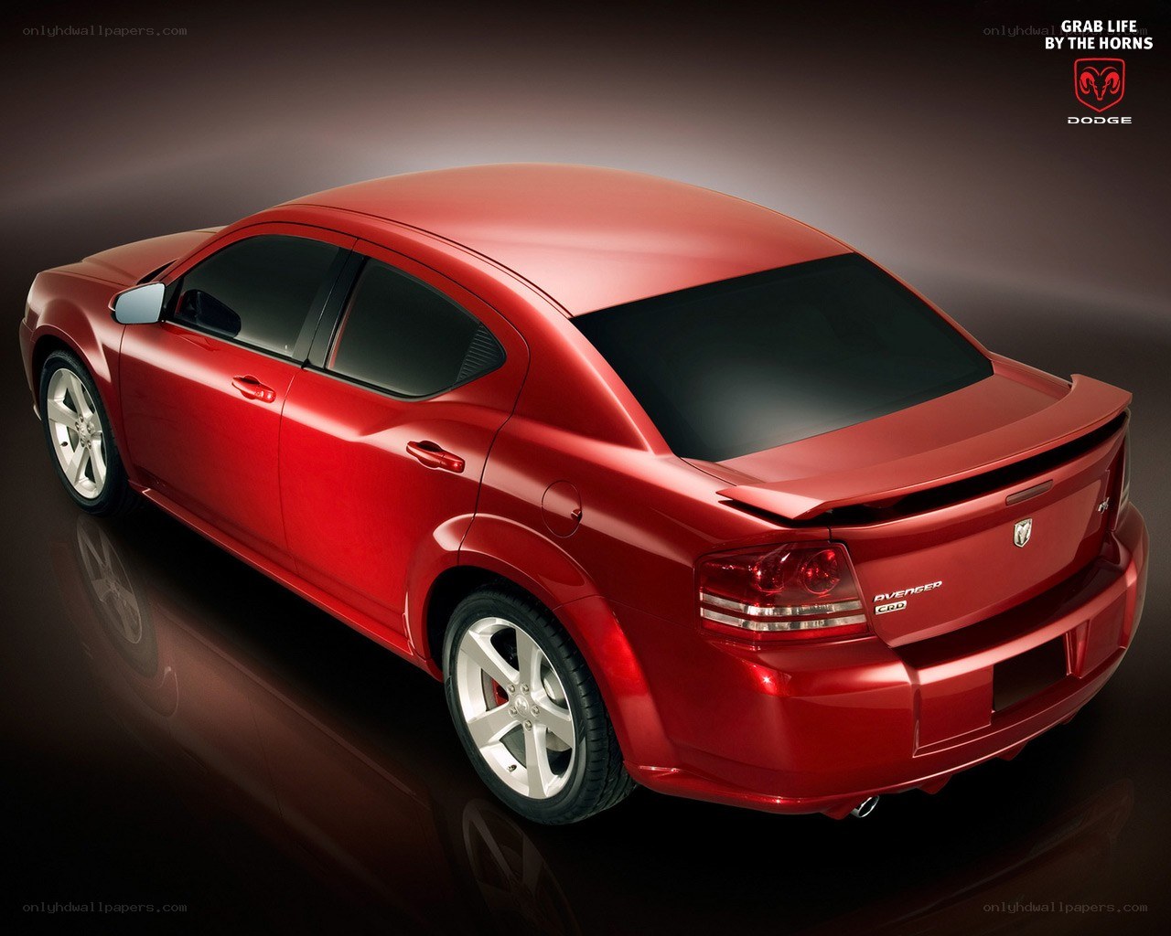 Red Dodge Avenger GTS