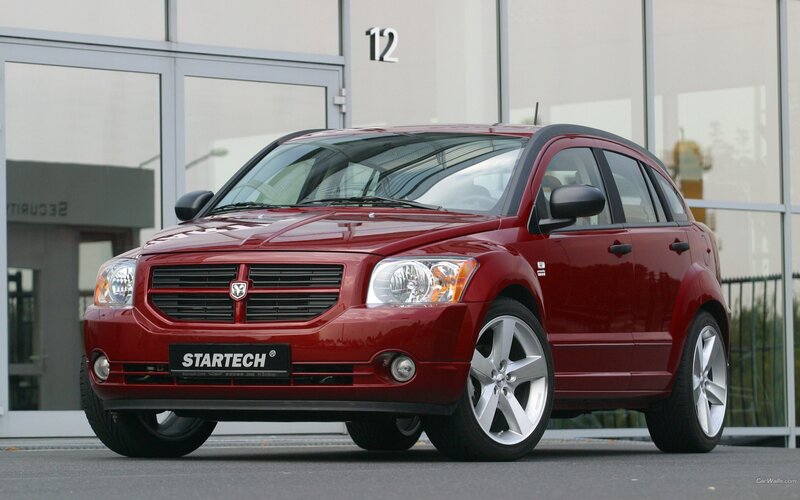Red Dodge Caliber — Neutral