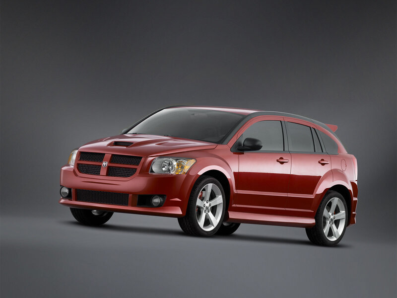 Red Dodge Caliber SRT4