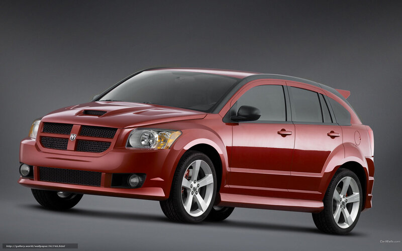Red Dodge Caliber SRT4