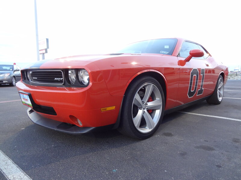 Red Dodge Challenger — Neutral, Afternoon, Photograph, Car