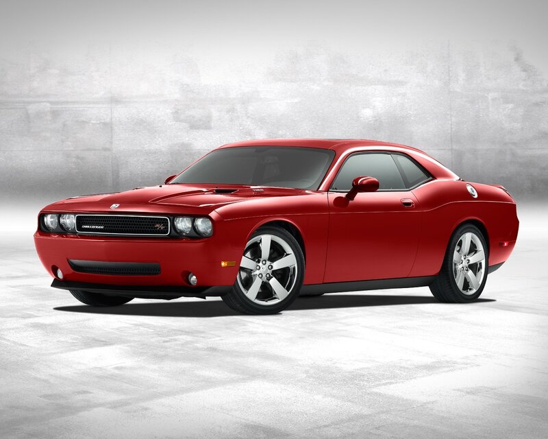 Red Dodge Challenger