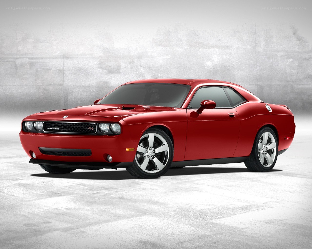 Red Dodge Challenger
