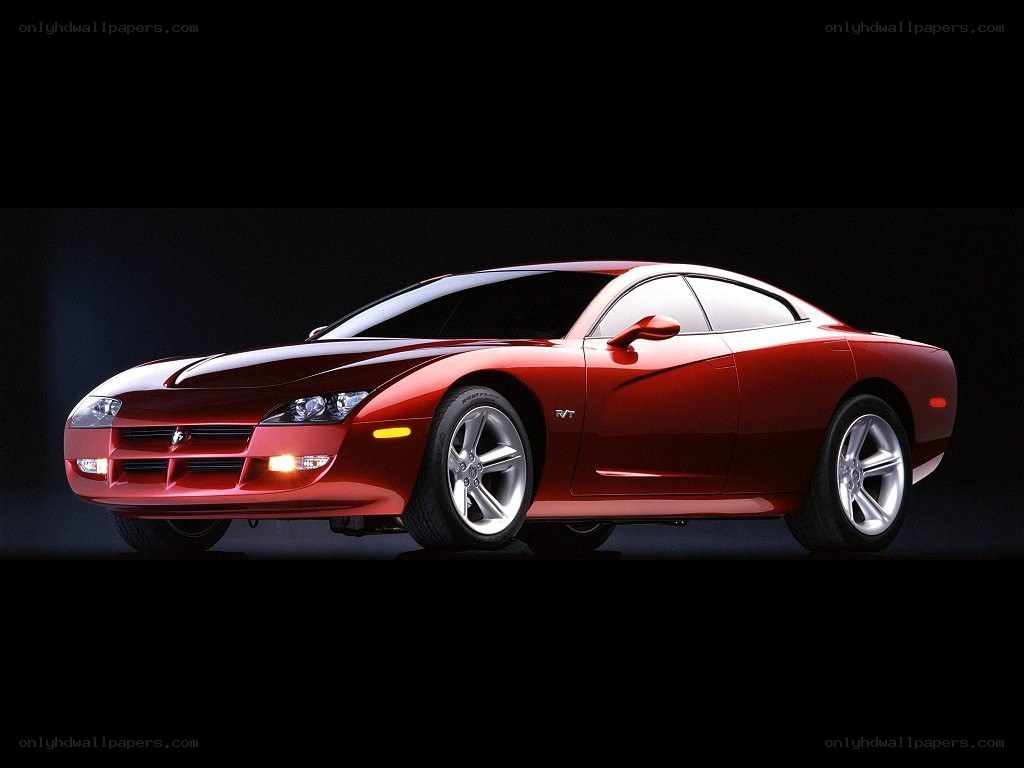 red dodge charger concept car
