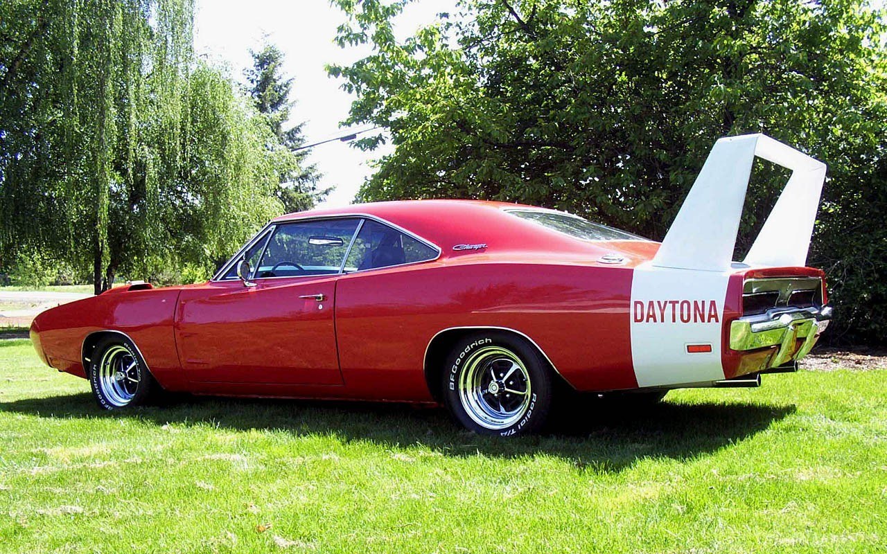 Red Dodge Charger Daytona