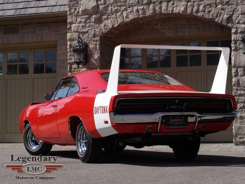 Red Dodge Charger Daytona