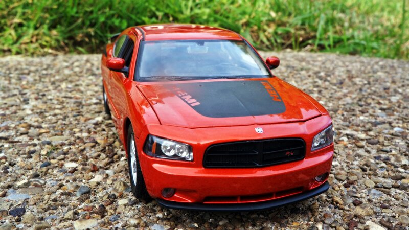 Red Dodge Charger Model